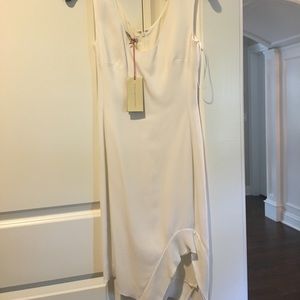 Stella McCartney White crepe cocktail dress